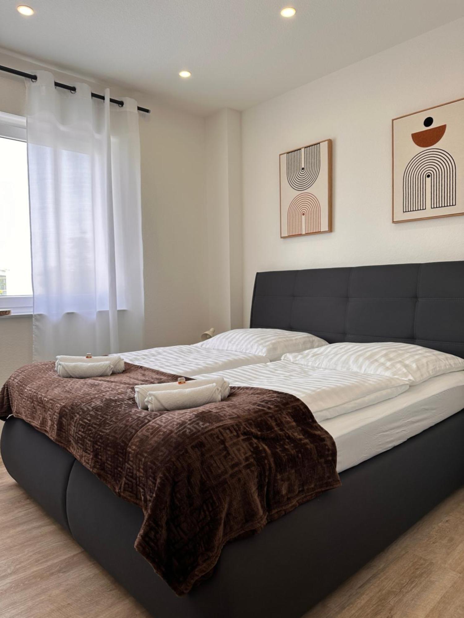 Amao-Obsidian I 120Qm I Elegantes Business- & Familienapartment I 3 Schlafzimmer I Kingsize Betten Schwanau Exteriör bild