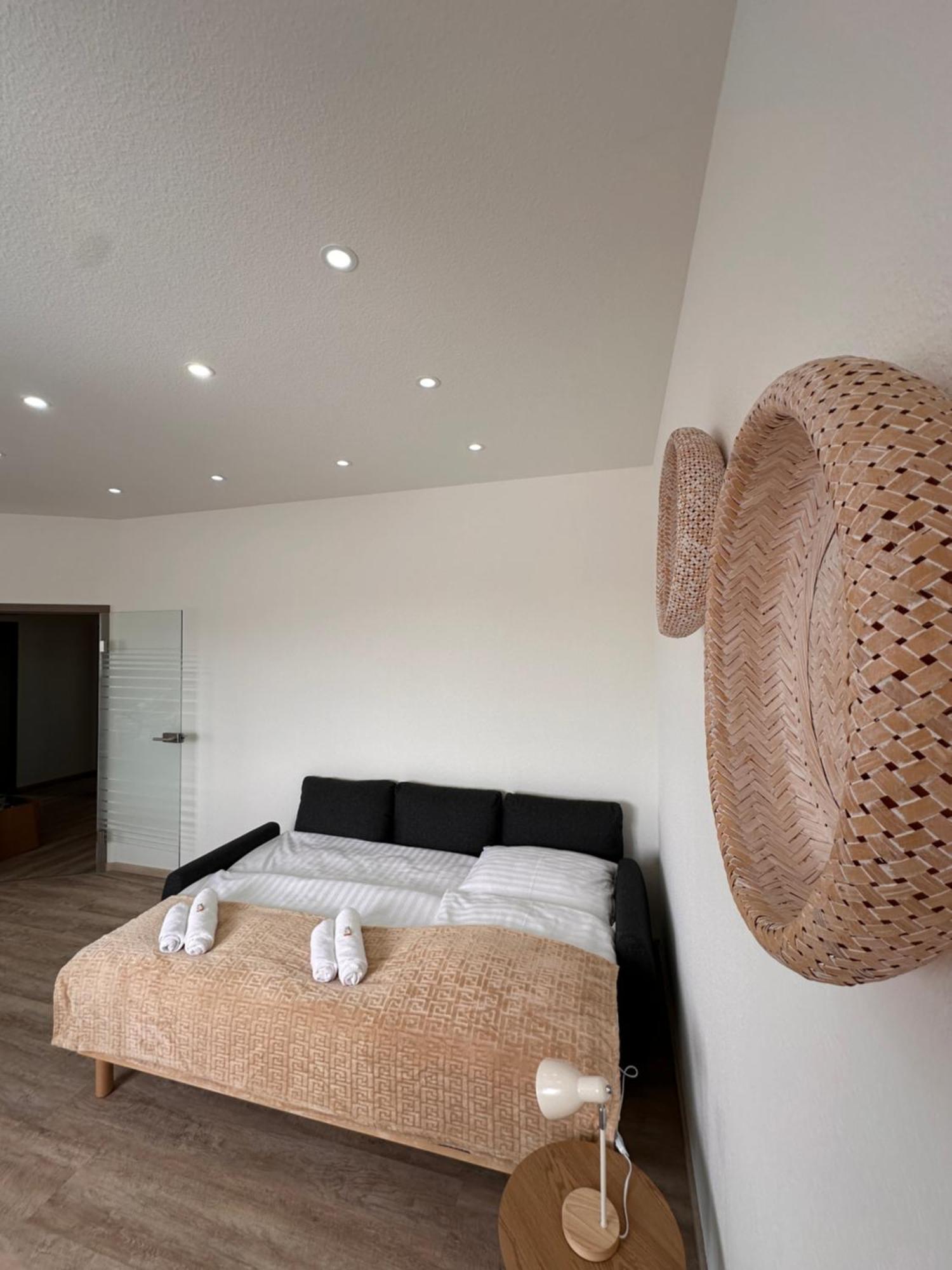 Amao-Obsidian I 120Qm I Elegantes Business- & Familienapartment I 3 Schlafzimmer I Kingsize Betten Schwanau Exteriör bild