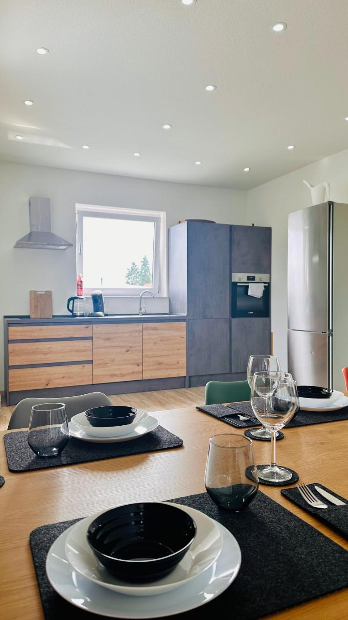 Amao-Obsidian I 120Qm I Elegantes Business- & Familienapartment I 3 Schlafzimmer I Kingsize Betten Schwanau Exteriör bild